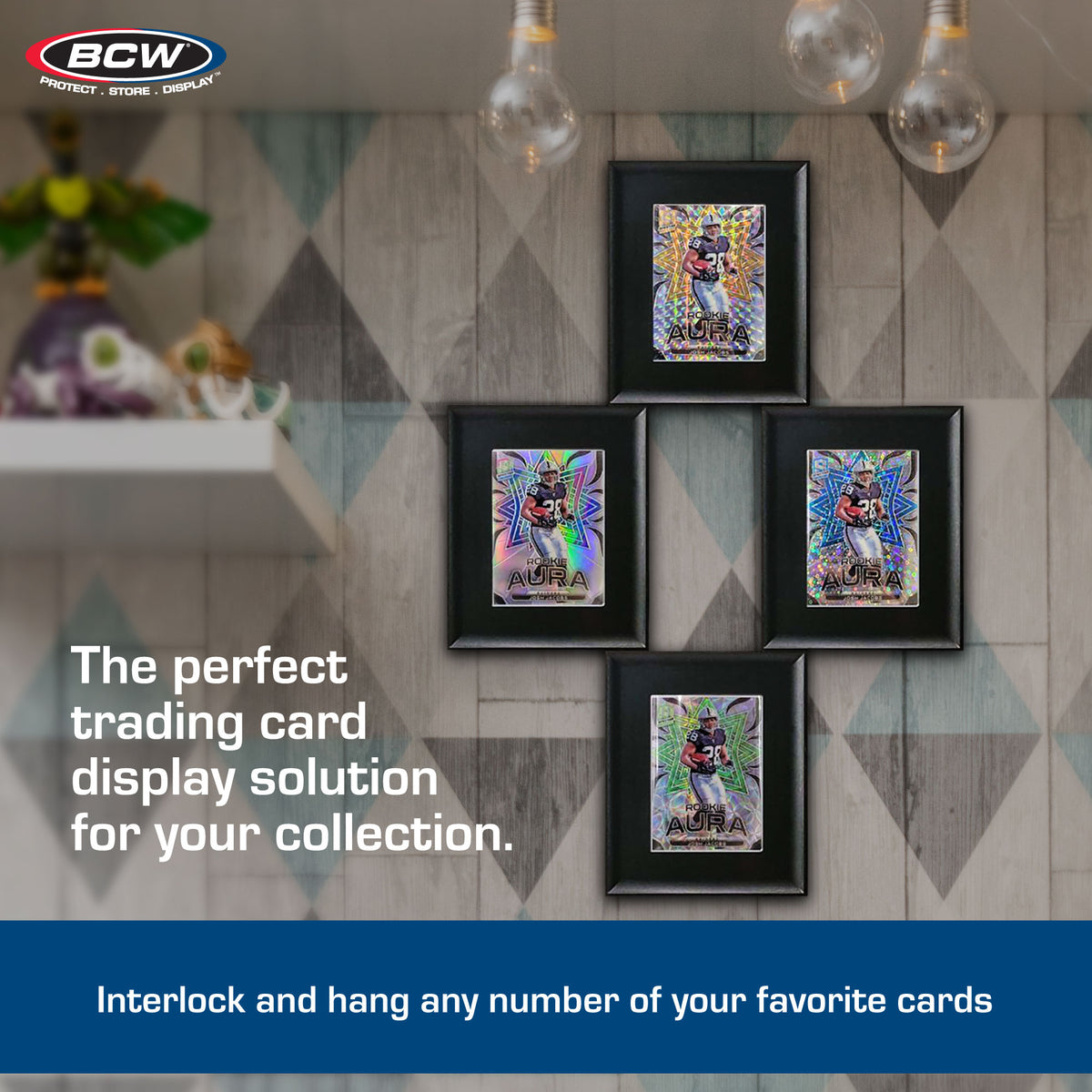 BCW Interlocking Card Frames - Black – dimensions and specifications