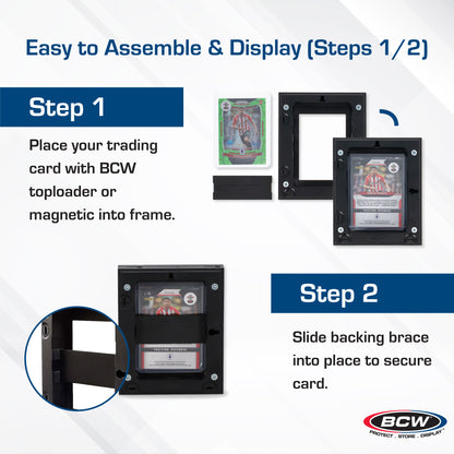 BCW Interlocking Card Frames - Black – dimensions and specifications