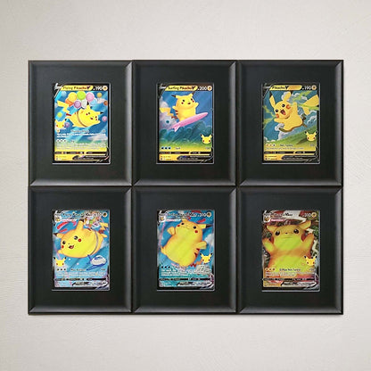 BCW Interlocking Card Frames - Black – front product view