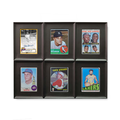 BCW Interlocking Card Frames - Black – front product view