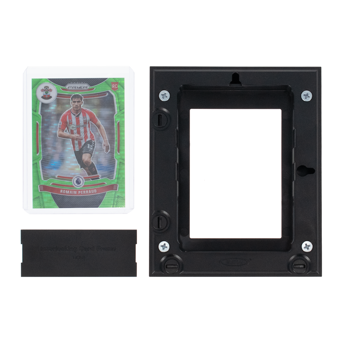 BCW Interlocking Card Frames - Black – front product view
