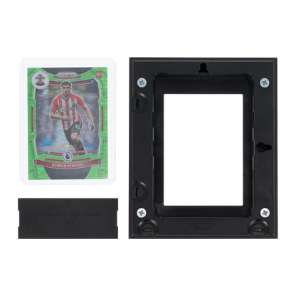 BCW Interlocking Card Frames - Black – front product view