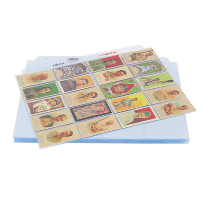 BCW Laserweld 20-Pocket Tobacco Page (50 Count. Pack) – front product view