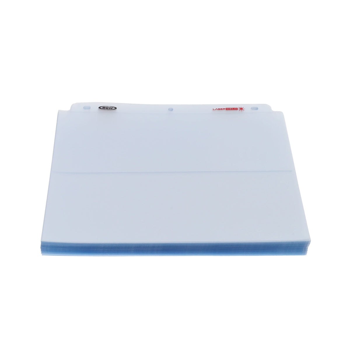 BCW Laserweld 2-Pocket Envelope Page (100 Count. Box) – front product view