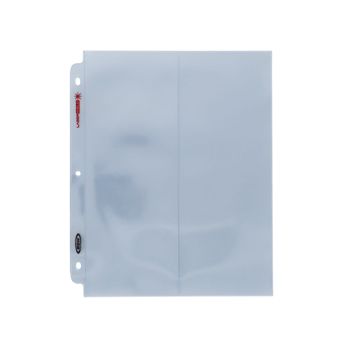 BCW Laserweld 2-Pocket Envelope Page (100 Count. Box) – front product view
