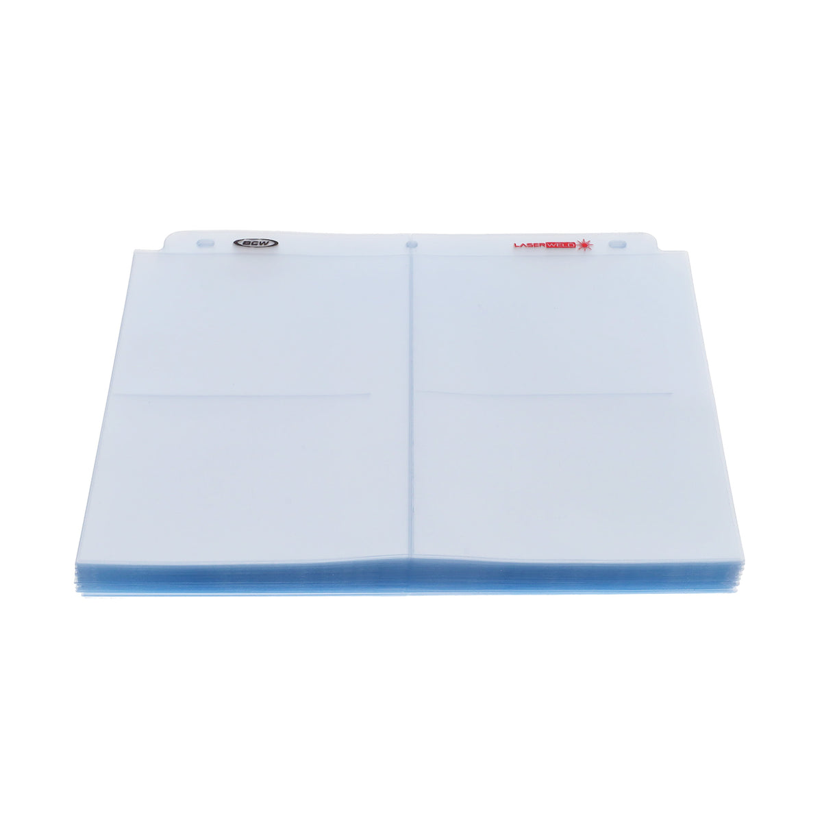 BCW Laserweld 2-Pocket Envelope Page (100 Count. Box) – front product view