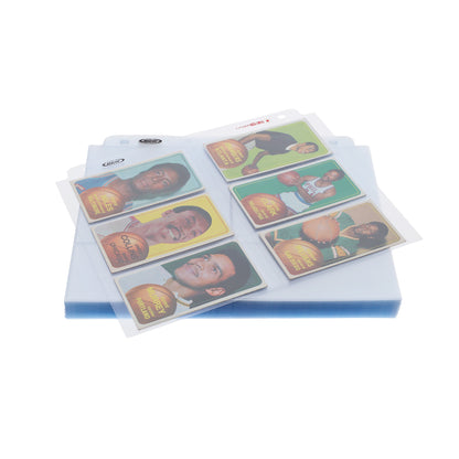 BCW Laserweld 6-Pocket Page (100 Count. Box) – front product view