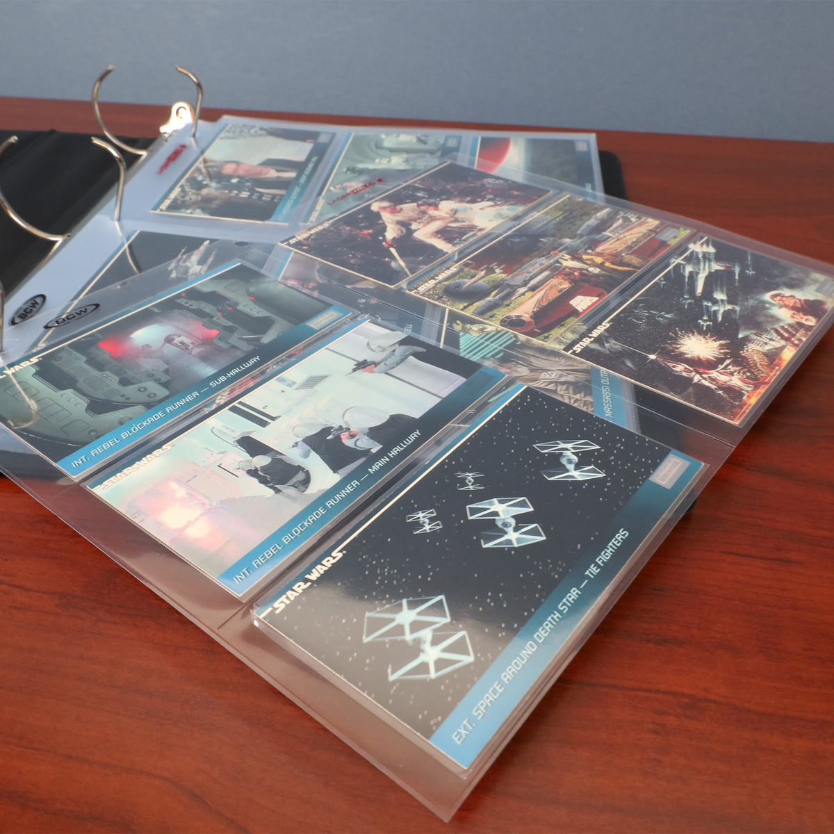 BCW Laserweld 6-Pocket Page (50 Count. Pack) – front product view