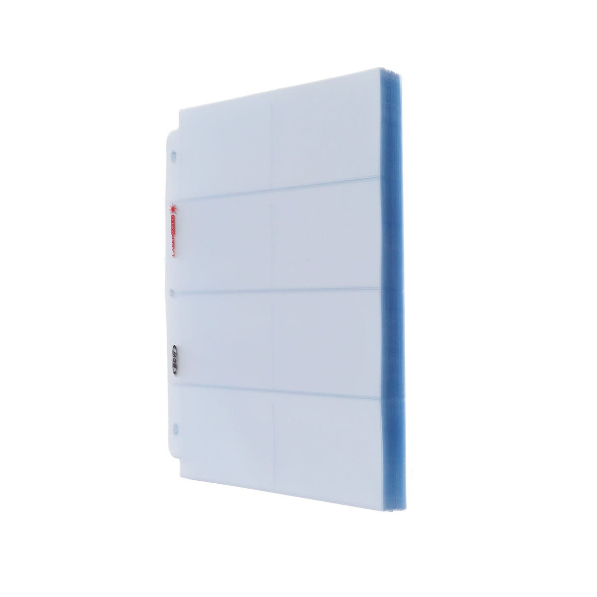 BCW Laserweld 8-Pocket Page (100 Count. Box) – front product view