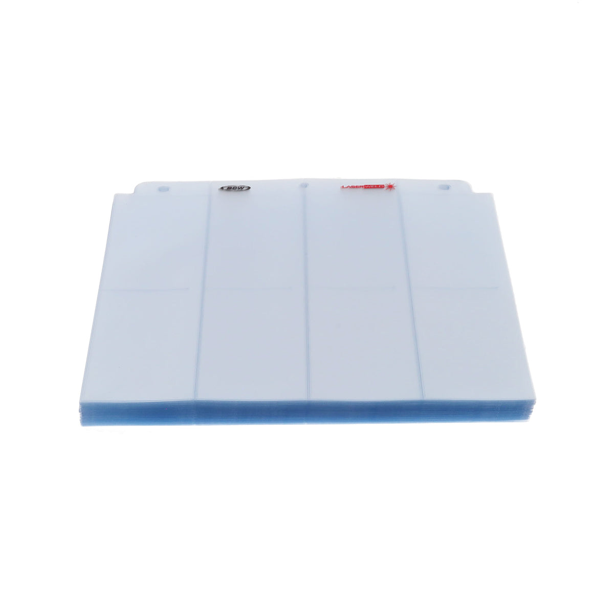 BCW Laserweld 8-Pocket Page (100 Count. Box) – front product view