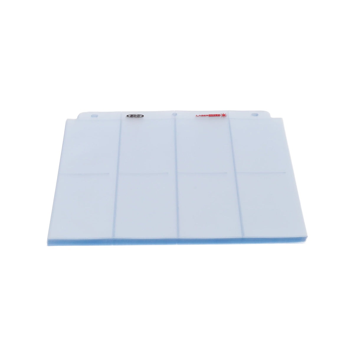 BCW Laserweld 8-Pocket Page (50 Count. Pack) – front product view