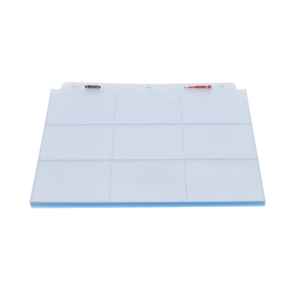 BCW 9-Pocket Trading Card Page - Side Load (50ct. Pack) – front product view