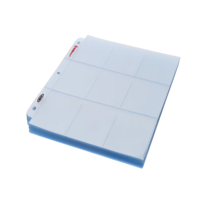 BCW Laserweld 9-Pocket Page (100 Count. Box) – angled view