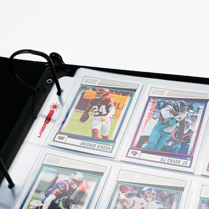 BCW 9-Pocket Trading Card Sleeve Page (50 Count Pack) – front product view