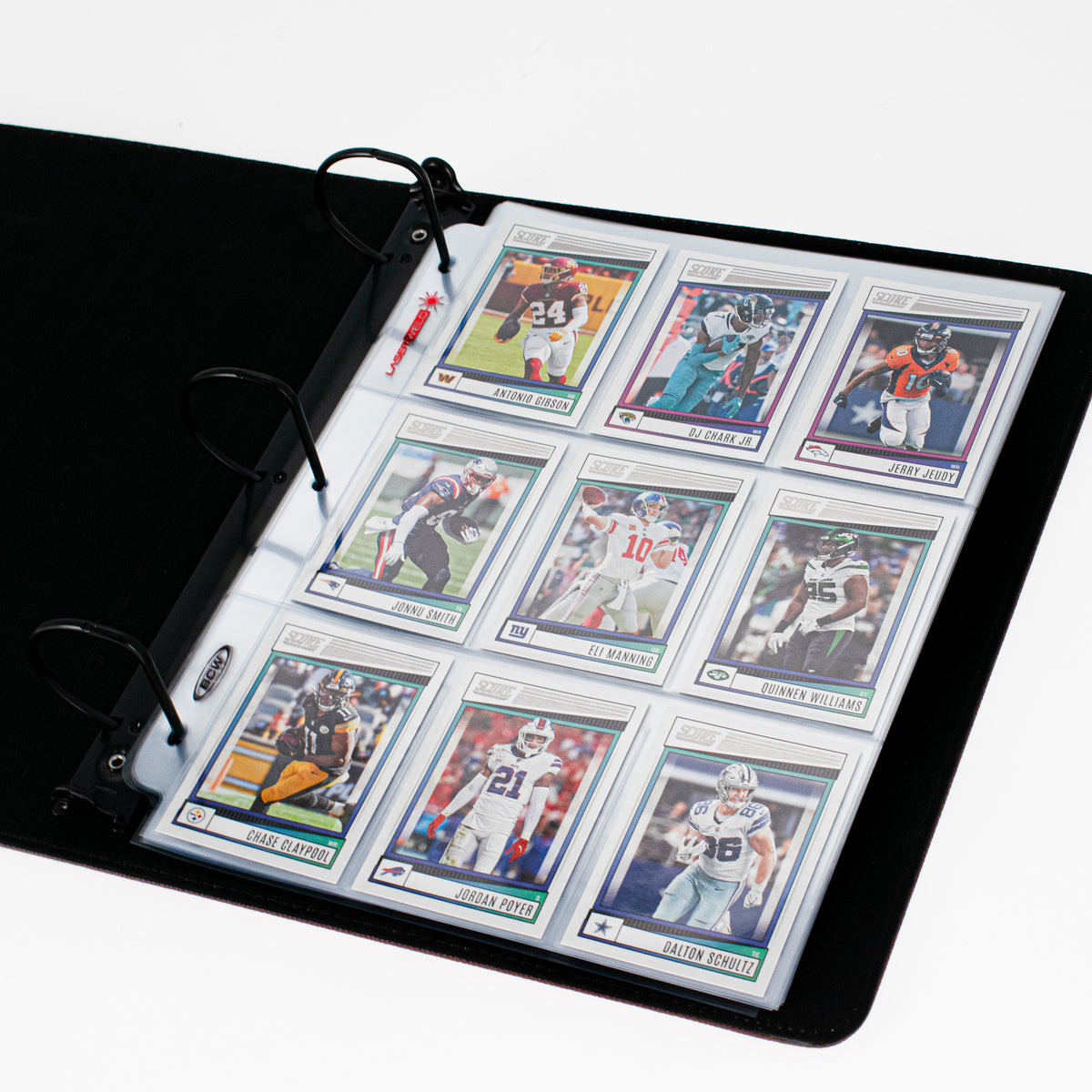 BCW 9-Pocket Trading Card Sleeve Page (50 Count Pack) – front product view