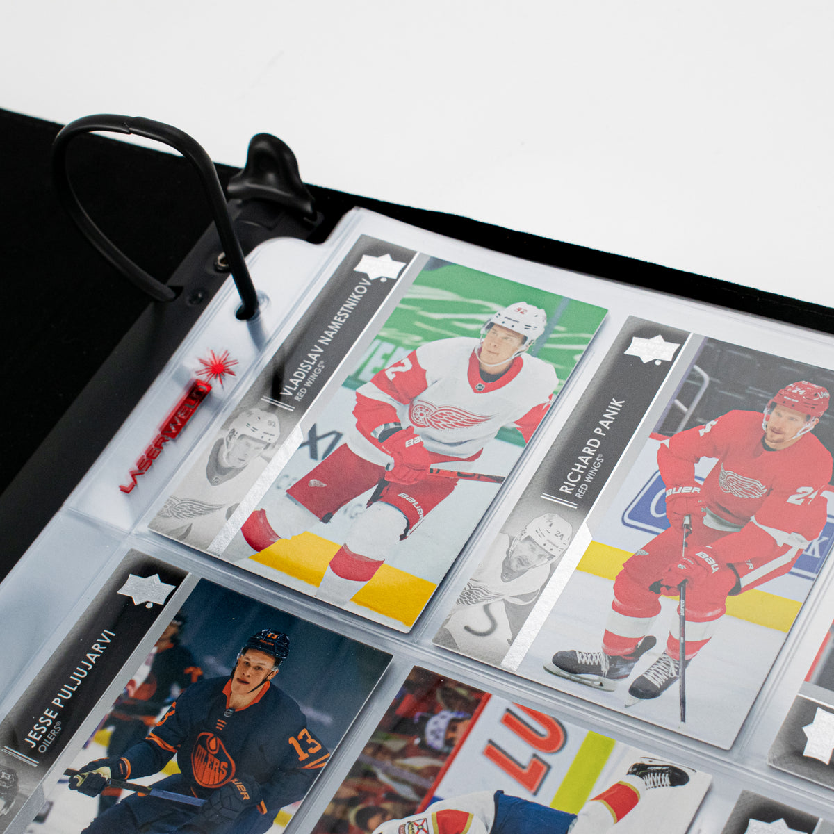 BCW 9-Pocket Trading Card Sleeve Page (50 Count Pack) – front product view