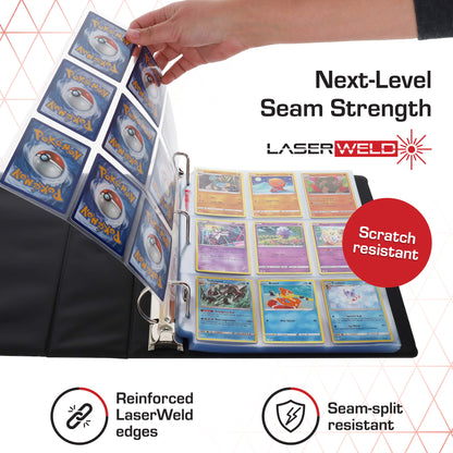 BCW Laserweld 9-Pocket Page (100 Count. Box) – dimensions and specifications