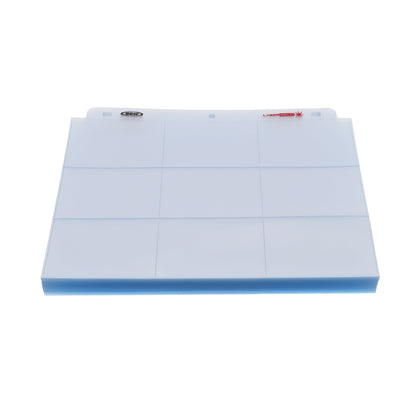 BCW 9-Pocket Trading Card Page - Side Load (100 Count Box) – front product view