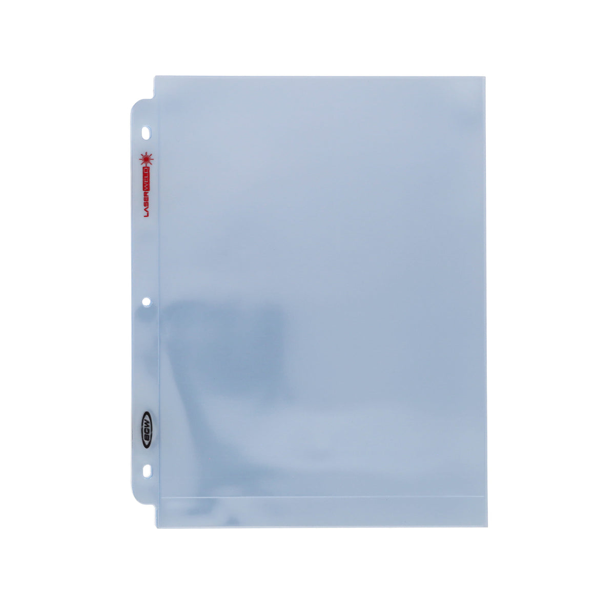 BCW 8x10 Photo Storage Page - Side Load (50 Count Pack) – front product view