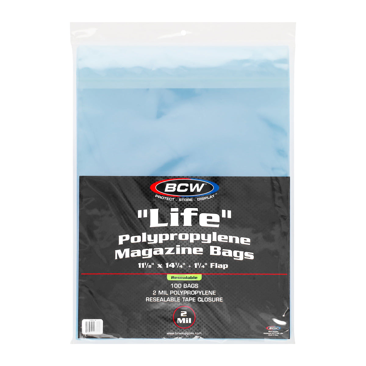 BCW Magazine Bags – front product view