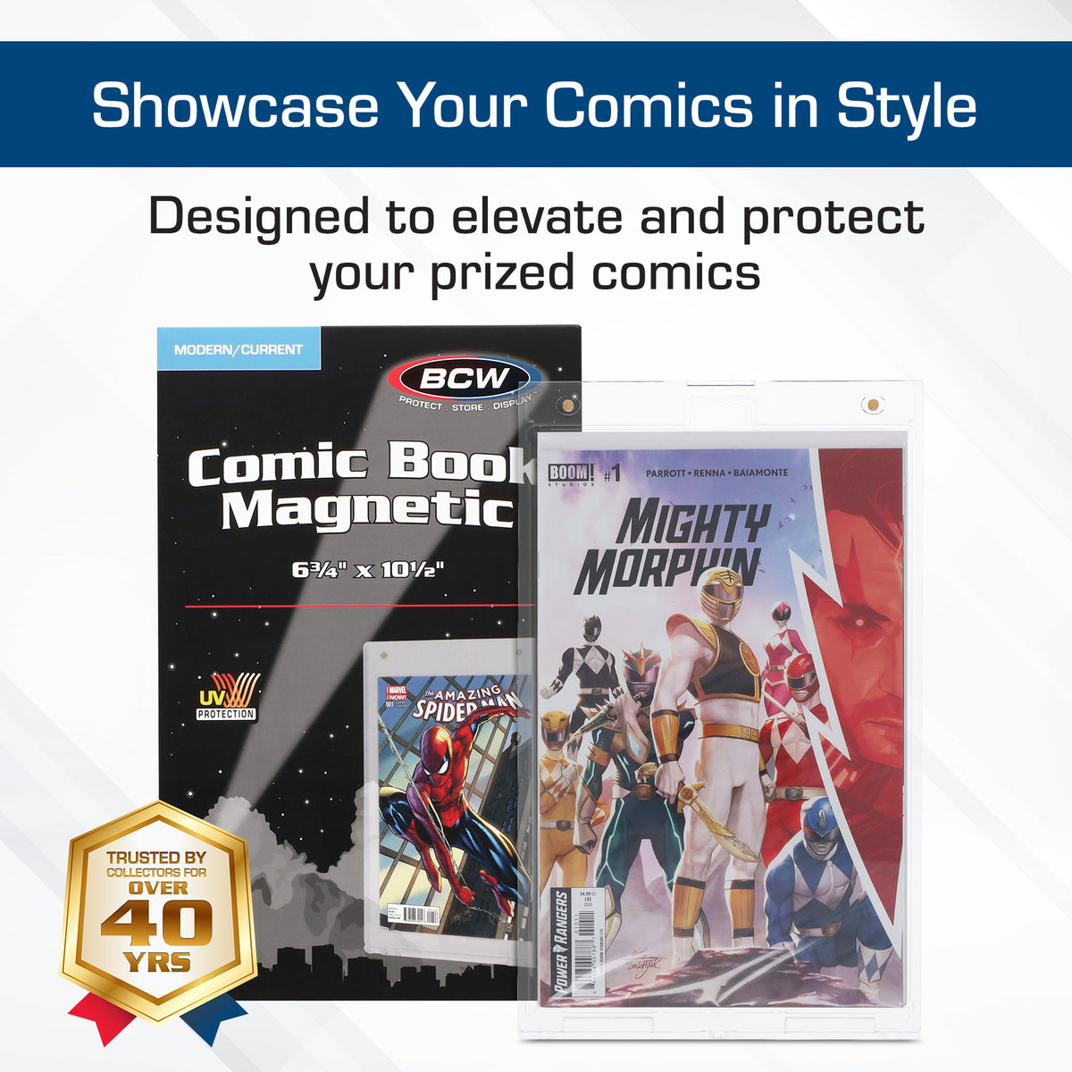 BCW Magnetic Comic Book Holder - Current – dimensions and specifications