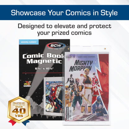 BCW Magnetic Comic Book Holder - Current – dimensions and specifications