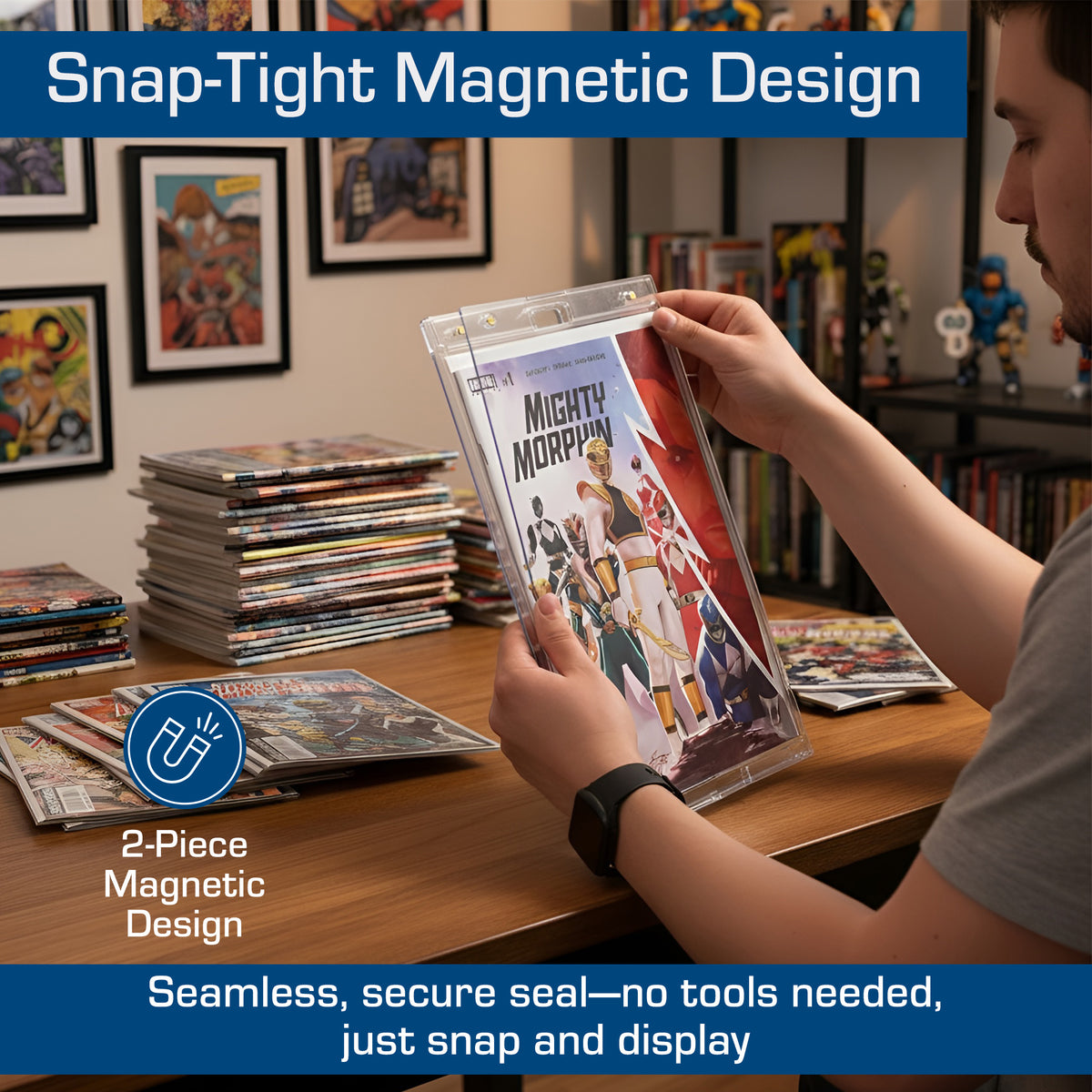 BCW Magnetic Comic Book Holder - Current – dimensions and specifications