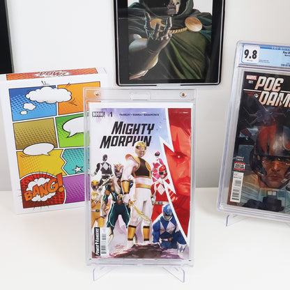 BCW Magnetic Comic Book Holder - Current – in-use view
