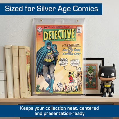 BCW Magnetic Comic Book Holder - Silver – dimensions and specifications