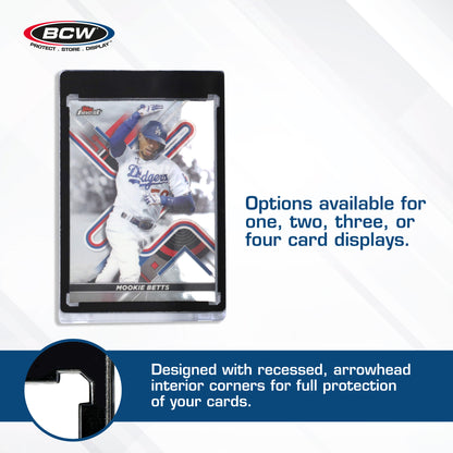 BCW Magnetic Card Holder - 35pt. Black Border – dimensions and specifications