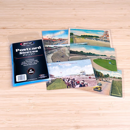 BCW Postcard Sleeves – front product view