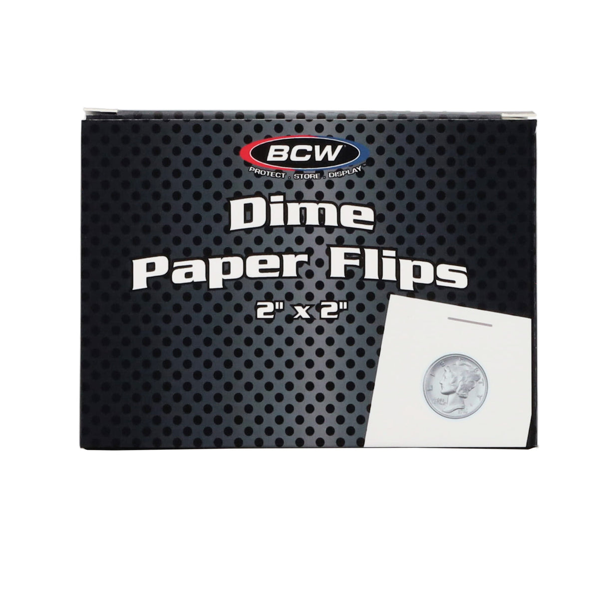 BCW Paper Flips 2 x 2 - Dime – front product view
