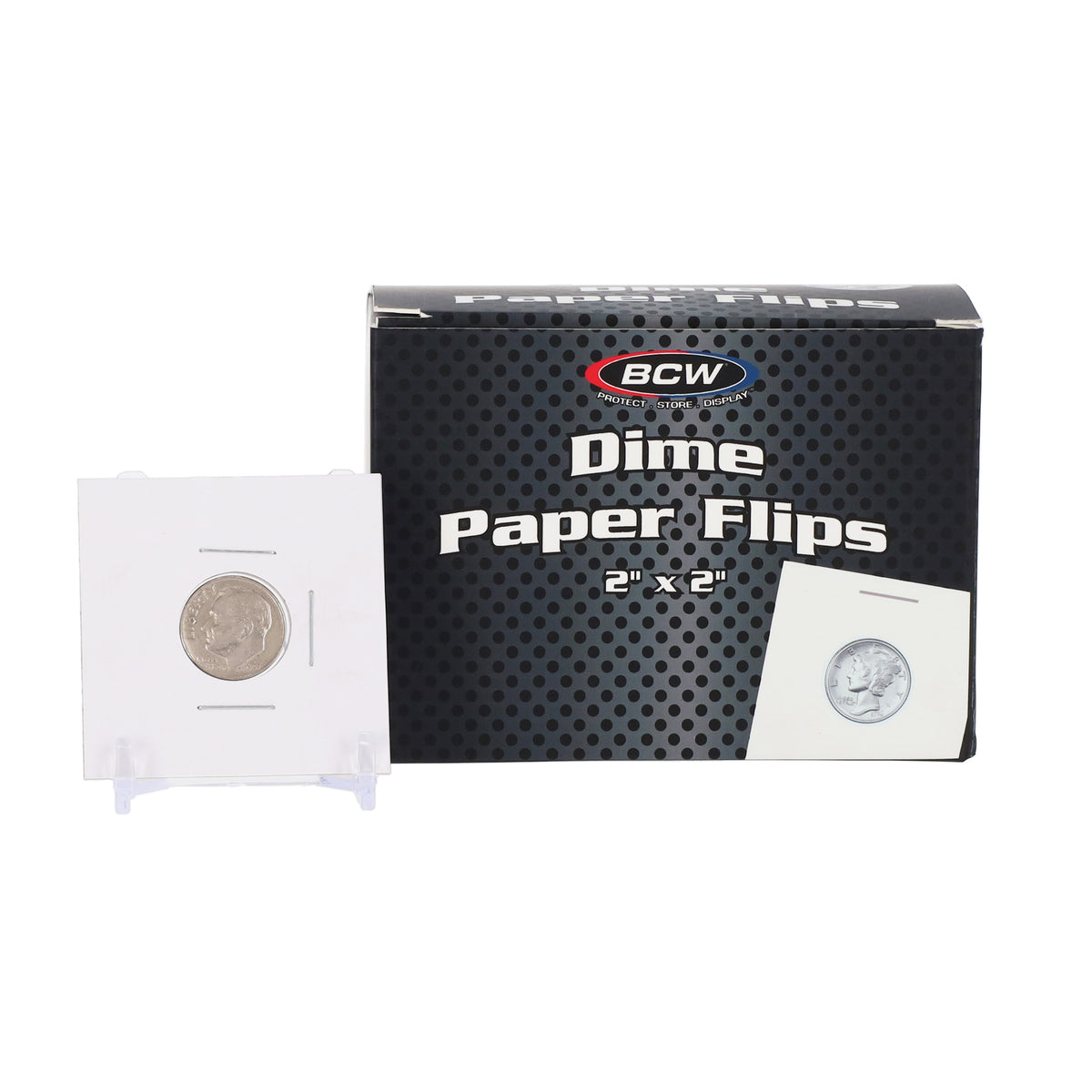 BCW Paper Flips 2 x 2 - Dime – front product view