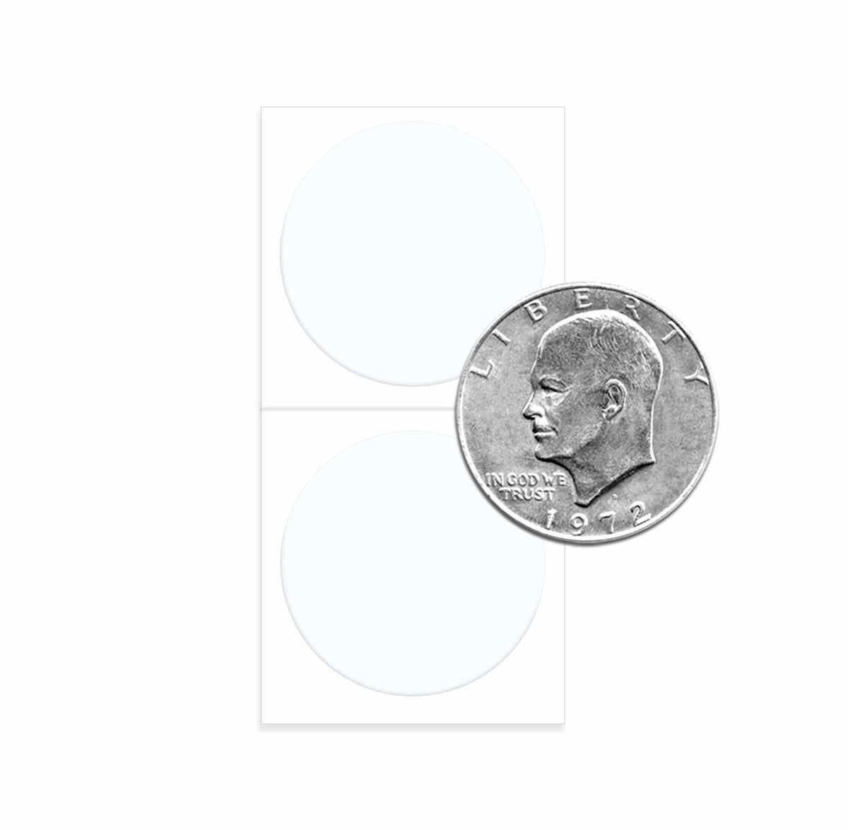BCW Paper Flips 2 x 2 - Dollar – open view