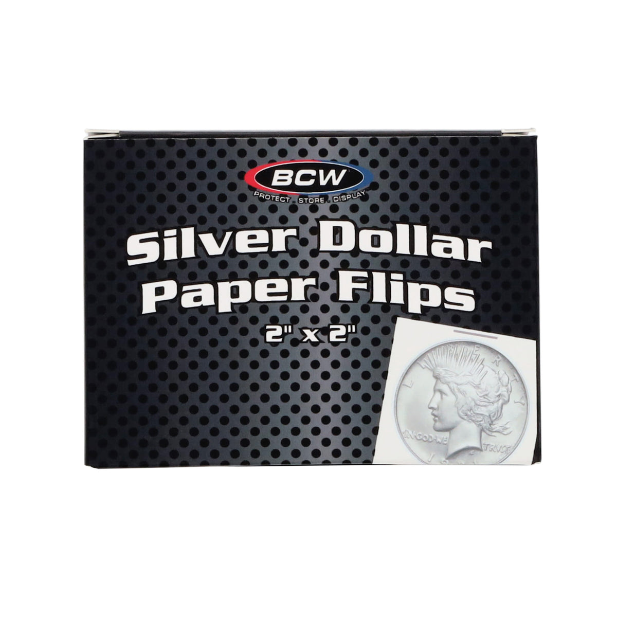 BCW Paper Flips 2 x 2 - Dollar – front product view