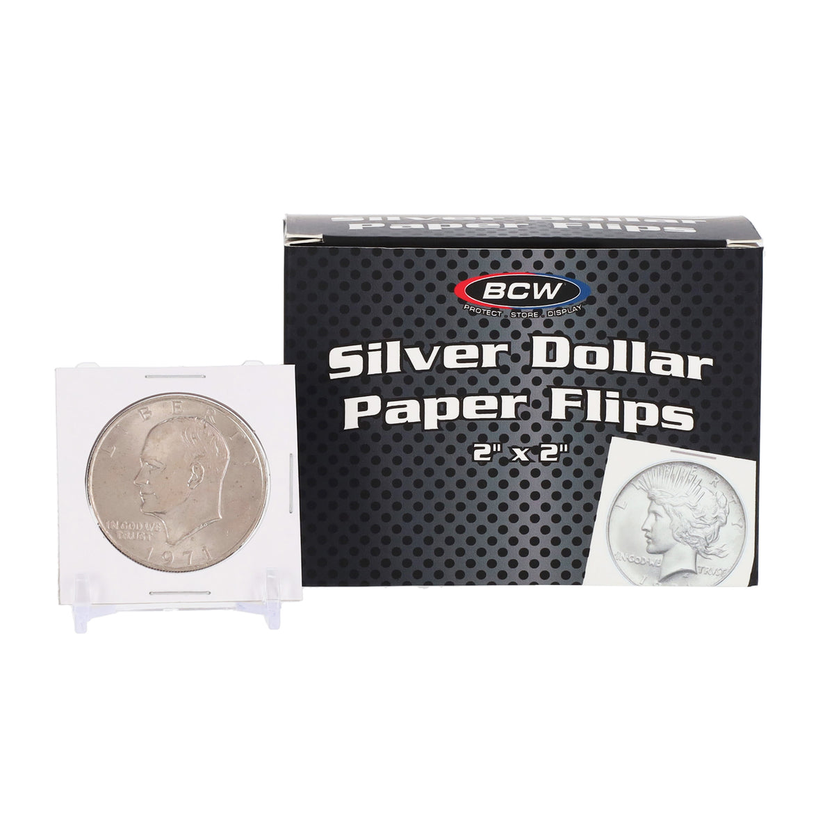 BCW Paper Flips 2 x 2 - Dollar – front product view