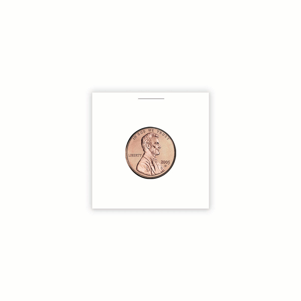 BCW Paper Flips - 2" x 2" - Penny - Box – front product view