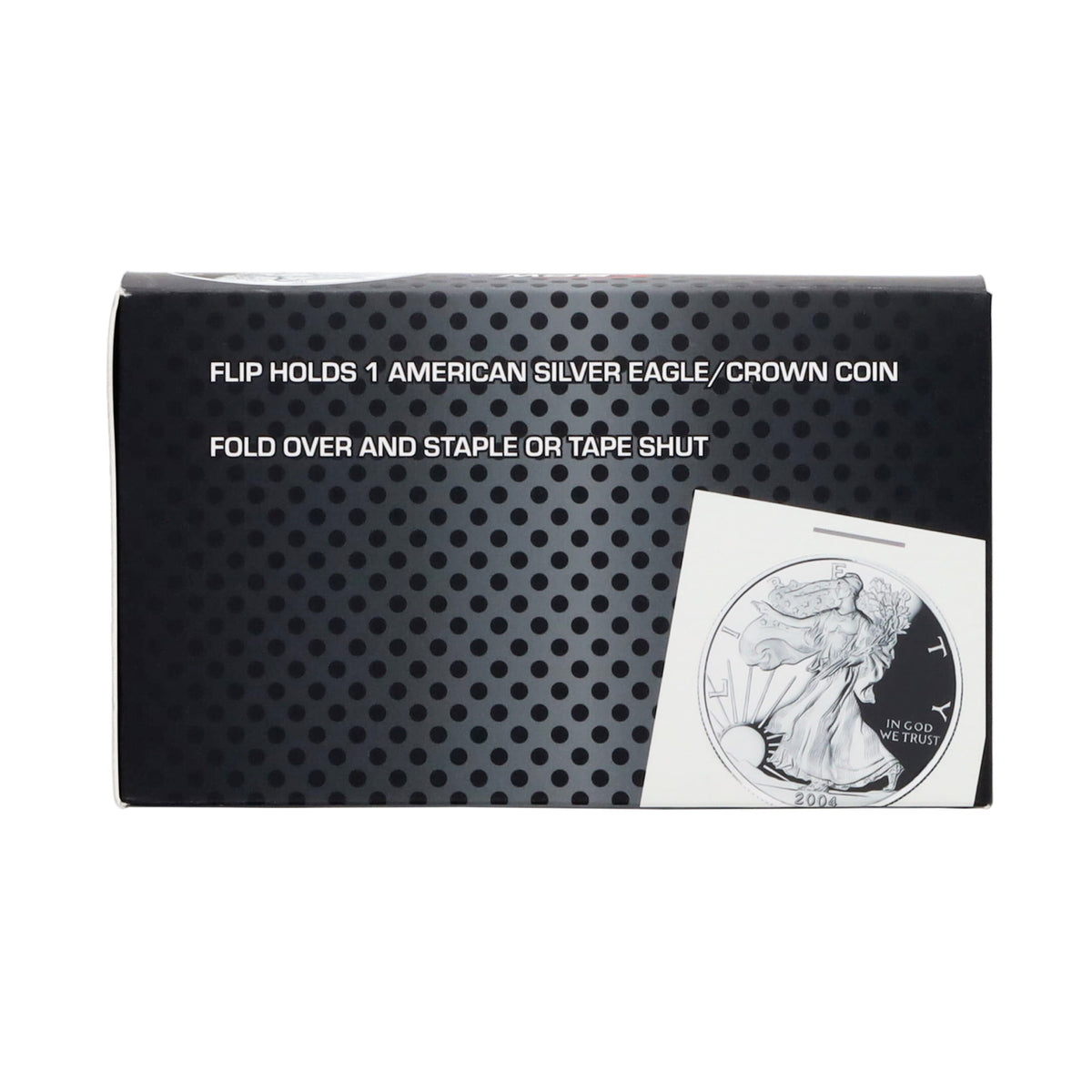 BCW Paper Flips 2.5 x 2.5 - Eagle – rear view