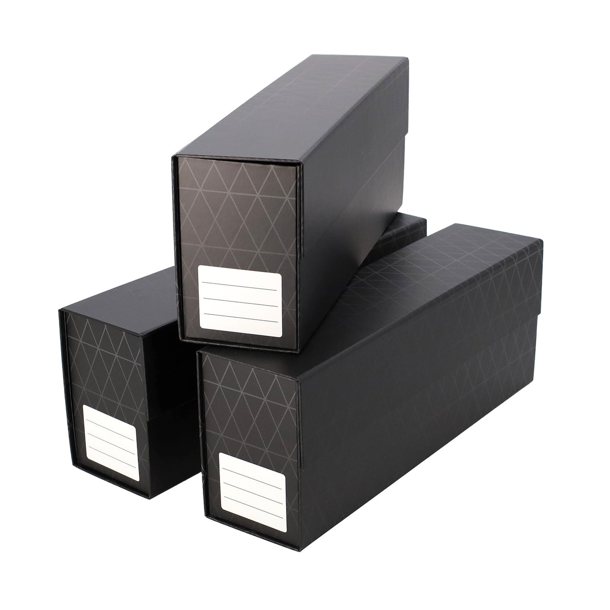 BCW 3 Pack Quickfold Card Boxes - Graded Cards – front product view