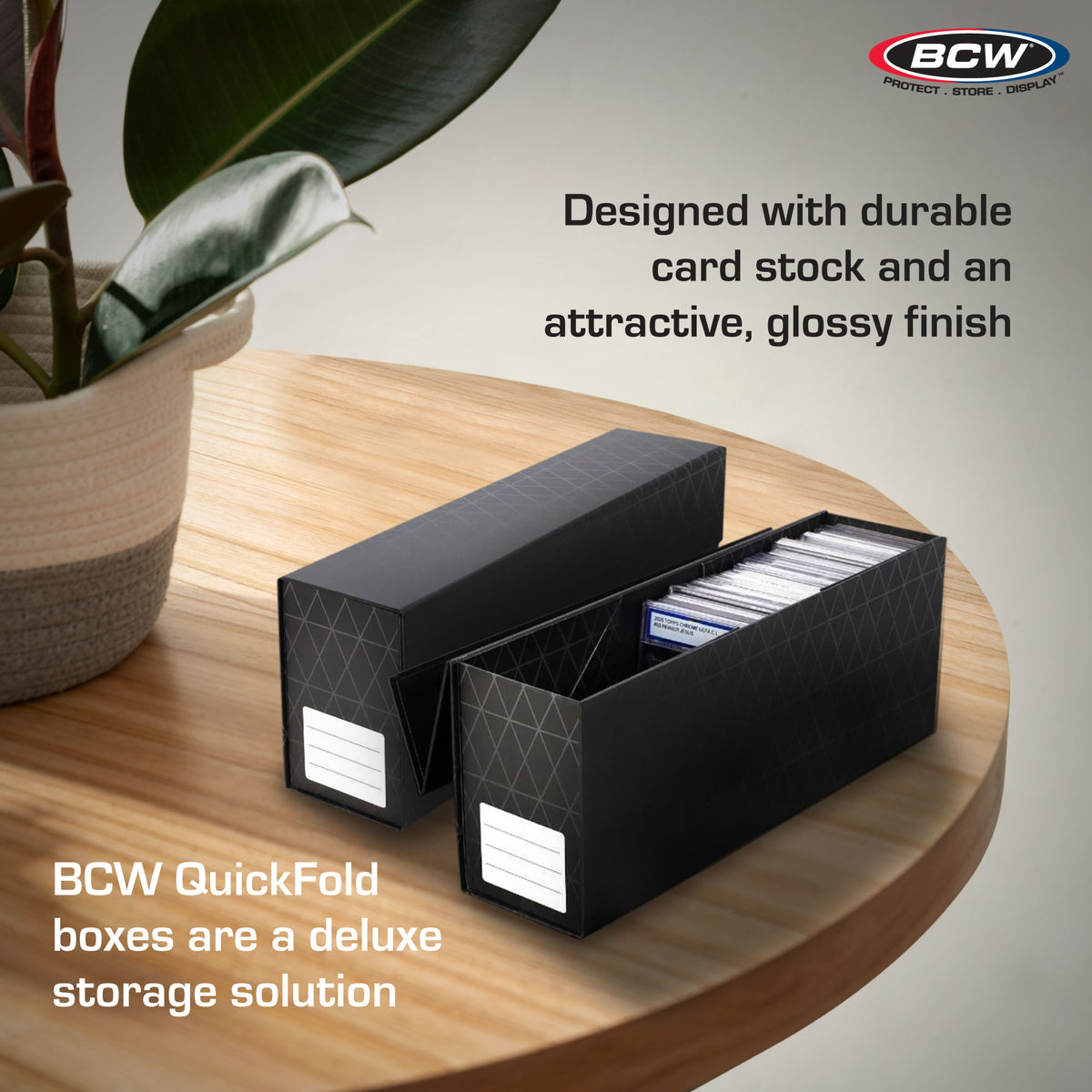 BCW 3 Pack Quickfold Card Boxes - Graded Cards – dimensions and specifications