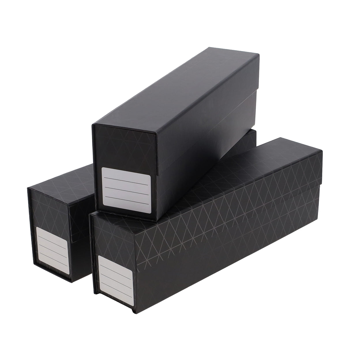 BCW 3 Pack Quickfold Card Boxes - Magnetic & Toploaders – front product view