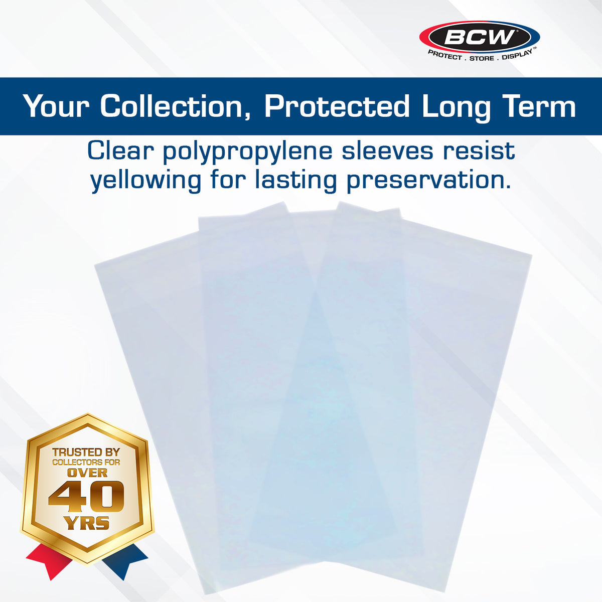BCW Resealable Graded Card Sleeves – dimensions and specifications