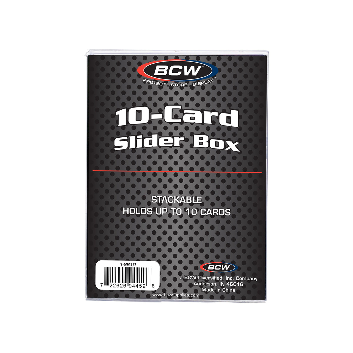 BCW product image — SKU 1-SB10 — 1-SB10_StraightOnPackaging.jpg