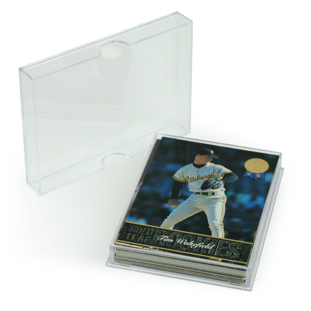 BCW 2-Piece Slider Box - 25 Count – open view