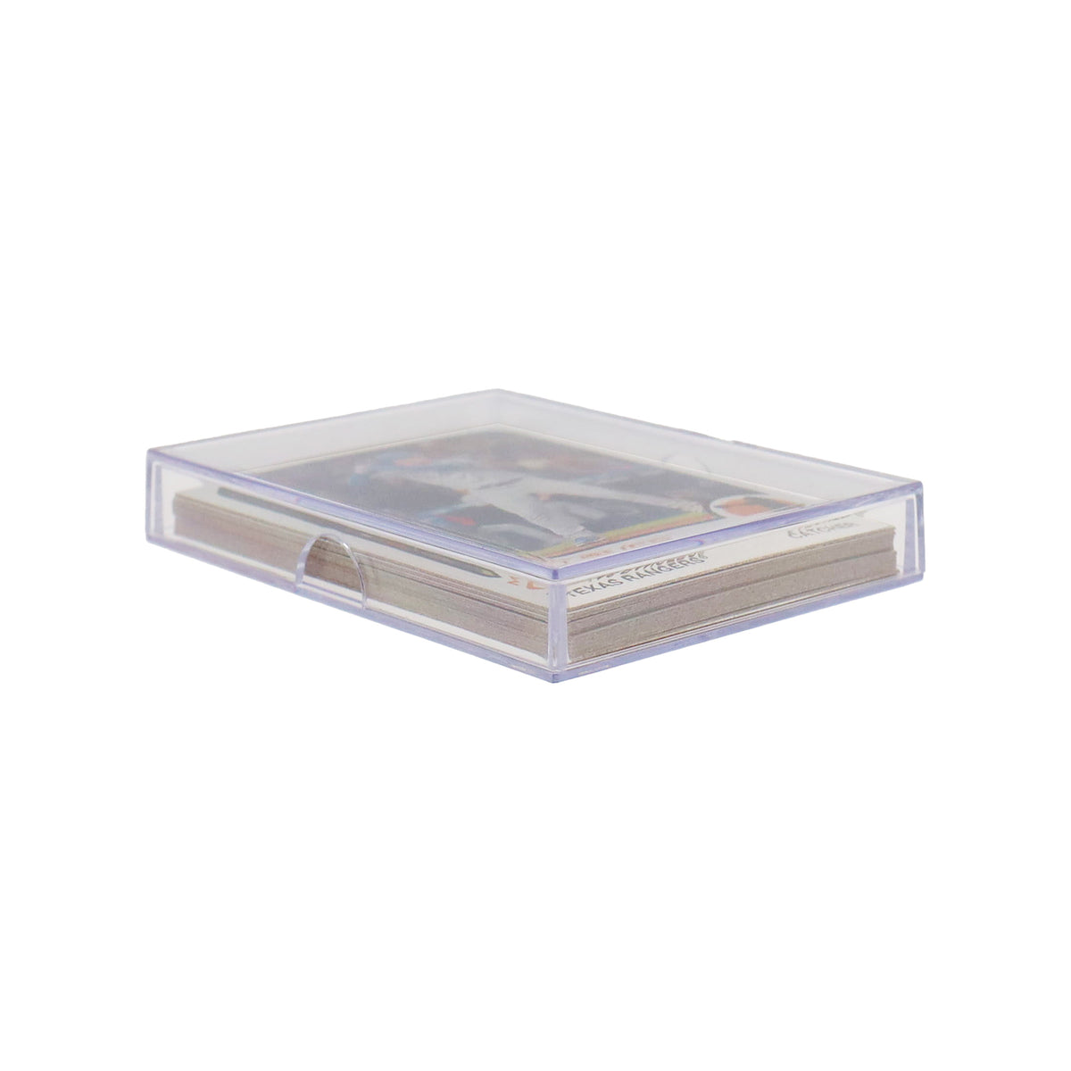 BCW 2-Piece Slider Box - 25 Count – angled view