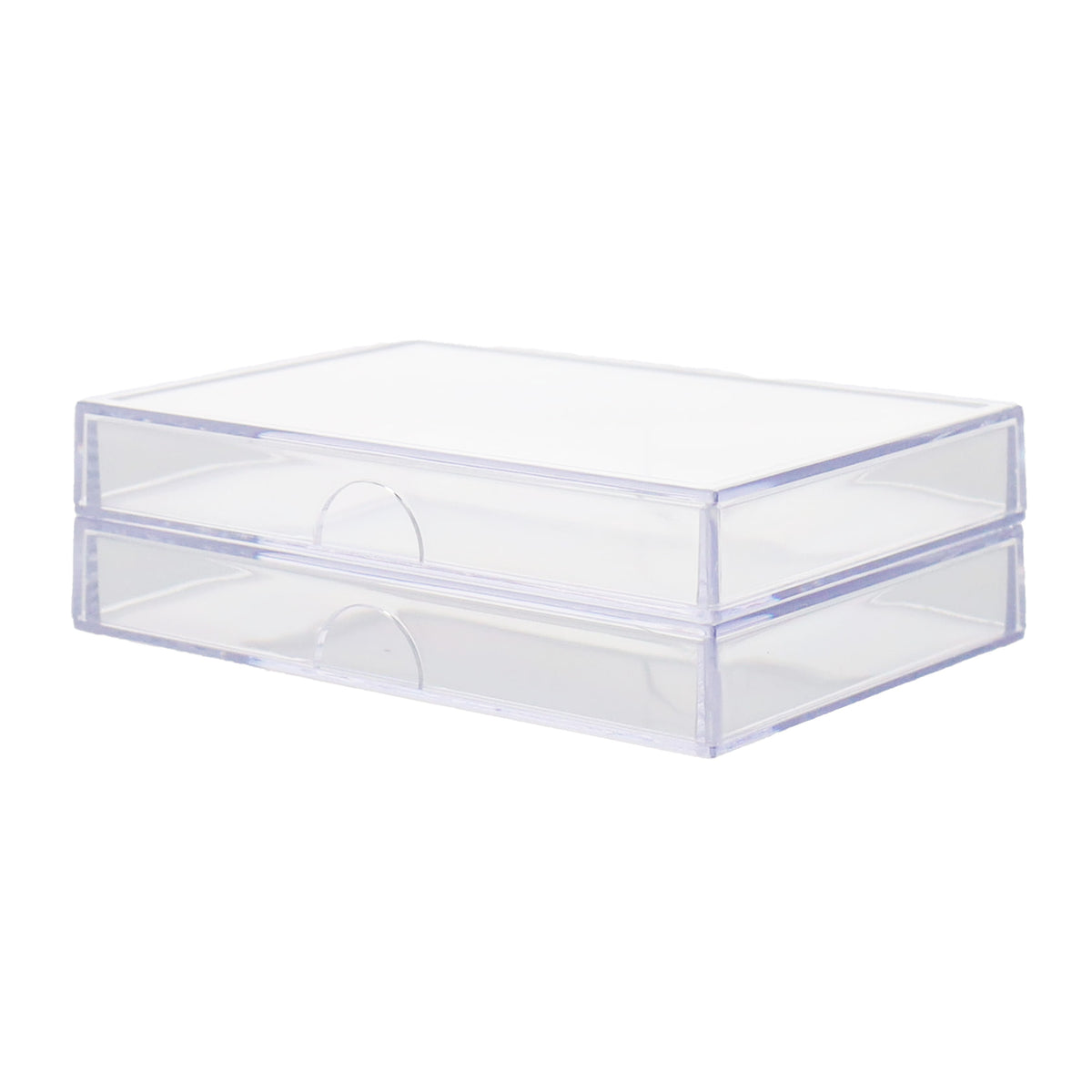 BCW 2-Piece Slider Box - 25 Count – angled view