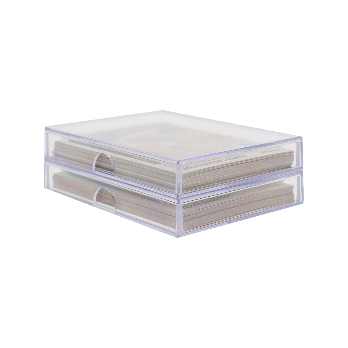 BCW 2-Piece Slider Box - 25 Count – angled view