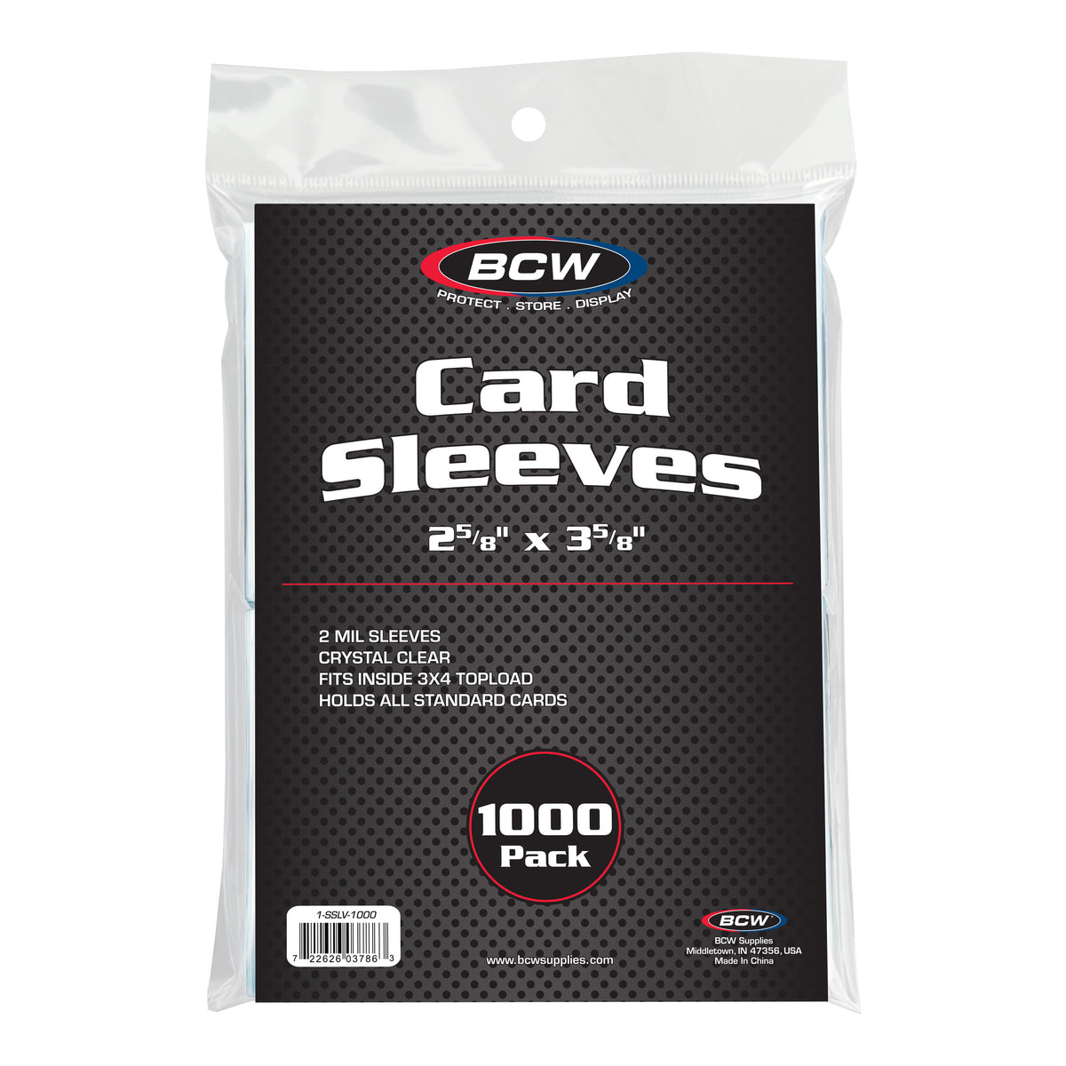 BCW product image — SKU 1-SSLV-1000 — 1-SSLV-1000_packaging.jpg