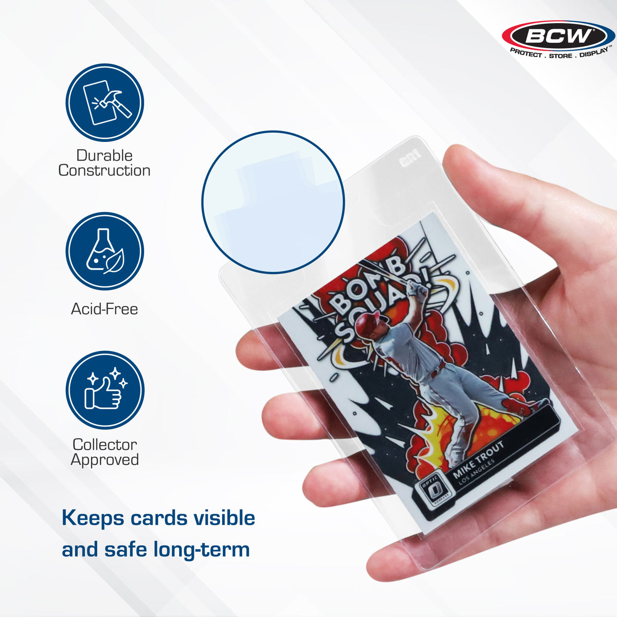 BCW Standard Card Sleeves - Tab – dimensions and specifications