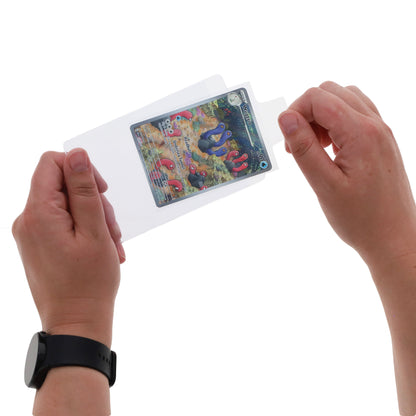BCW Standard Card Sleeves - Tab – in-use view